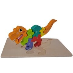 Ruumiline Tyrannosaurus Rex pusle цена и информация | Игрушки для малышей | kaup24.ee