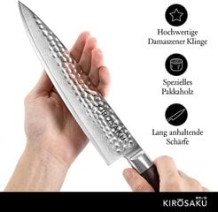 Kirosaku nuga, 20 cm цена и информация | Ножи и аксессуары для них | kaup24.ee