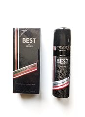 Komplektid meestele Best tualettvesi 100ml + deodorant 200ml EDT+DEO hind ja info | Lomani Kosmeetika, parfüümid | kaup24.ee