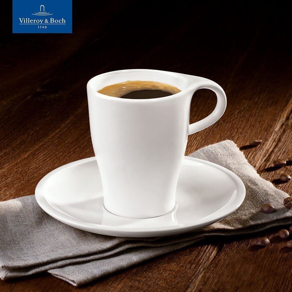 Villeroy & Boch kohvitass 220 ml ja alustaldrik Coffee Passion", 16 cm, 2 tk цена и информация | Klaasid, tassid ja kannud | kaup24.ee