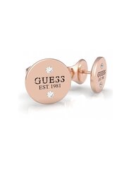 Элегантные бронзовые серьги-гвоздики с прозрачными кристаллами Guess Swarovski UBE79050 sGU1459 цена и информация | Серьги | kaup24.ee