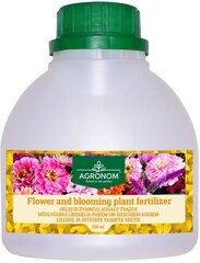 Agronom удобрение для цветов и цветущих растений 1 мл цена и информация | Жидкие удобрения | kaup24.ee