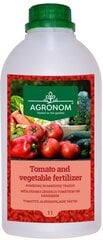 Удобрение для помидоров и овощей, 1 кг цена и информация | Agronom Товары для сада | kaup24.ee