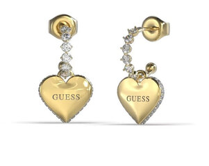 Стальные двухцветные серьги с подвесками Guess G Snap JUBE01024JWYGPPT/U sGU1951 цена и информация | Серьги | kaup24.ee