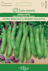 Садовые бобы Extra Precoce a Grano Violetto цена и информация | Семена овощей, ягод | kaup24.ee
