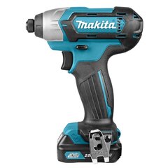 Аккумуляторный ударный гайковерт Makita TD110DSAE, 10,8 V, 2x2,0Ah цена и информация | Шуруповерты, дрели | kaup24.ee