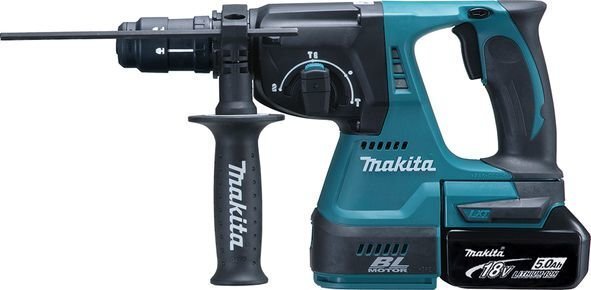 Akuga perforaator Makita DHR243RTJ; 18 V цена и информация | Akutrellid, kruvikeerajad | kaup24.ee