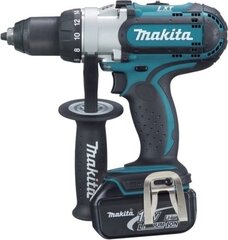 Дрель-шуруповерт Makita DDF451RTJ 18 V цена и информация | Шуруповерты, дрели | kaup24.ee