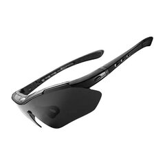Велосипедные очки Rockbros 10003, черные цена и информация | Спортивные очки | kaup24.ee