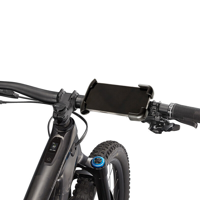 Jalgratta ja mootorratta telefonihoidik Crong Bikeclip Enduro, must цена и информация | Rattakotid ja telefonikotid | kaup24.ee