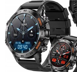 Мужские смарт часы K52 водостойкие и противоударные, разрешение 360x360 цена и информация | Мужские часы | kaup24.ee