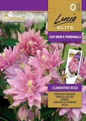 Аквилегия обыкновенная Clementine Rose цена и информация | Семена цветов | kaup24.ee