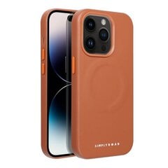 Кожаный чехол Roar Mag для iPhone 14 Pro (6,1″) - Коричневый цена и информация | Чехлы для телефонов | kaup24.ee