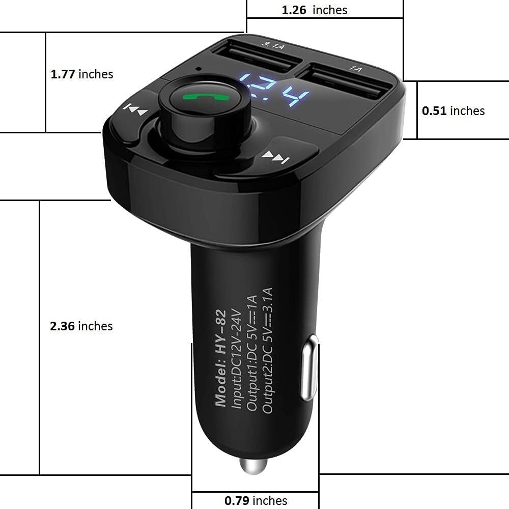 Fm modulaator kiire laadimine BT-ühendusega, Yogasuper hind ja info | FM modulaatorid, FM trasmitterid | kaup24.ee