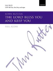 The Lord bless you and keep you, Reduced orchestration цена и информация | Книги об искусстве | kaup24.ee