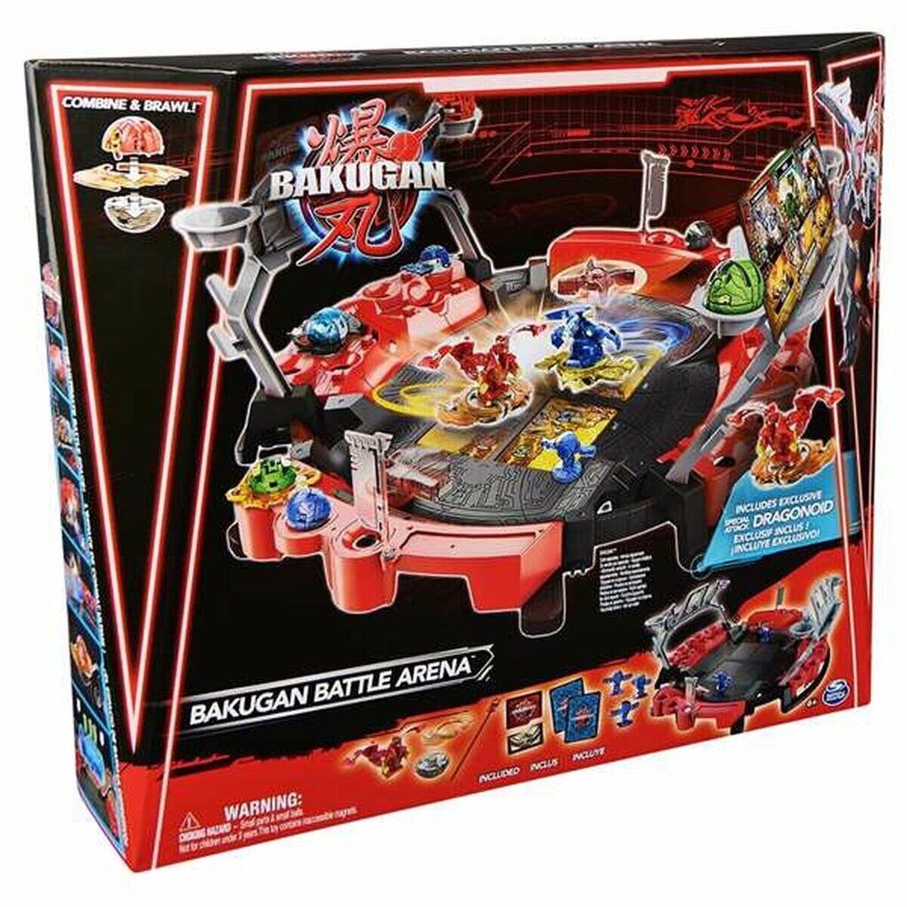 Komplekt Bakugan Battle Arena Walk + Dragonoid kuju hind ja info | Poiste mänguasjad | kaup24.ee