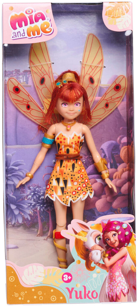 Nuku haldjas oranž Yuko Mia ja mina 23 cm hind ja info | Tüdrukute mänguasjad | kaup24.ee