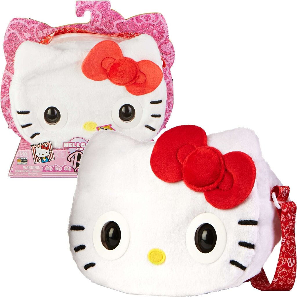 Interaktiivne silmadega kott Sound Hello Kitty hind ja info | Tüdrukute mänguasjad | kaup24.ee