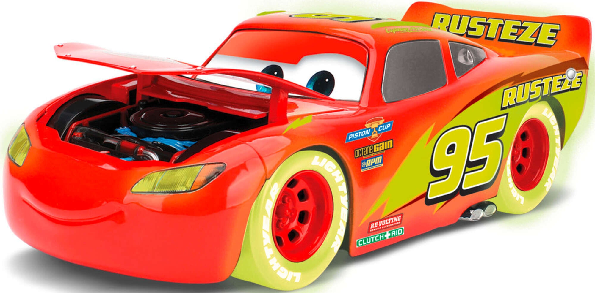 Jada Lightning McQueen pimedas helendav auto цена и информация | Poiste mänguasjad | kaup24.ee