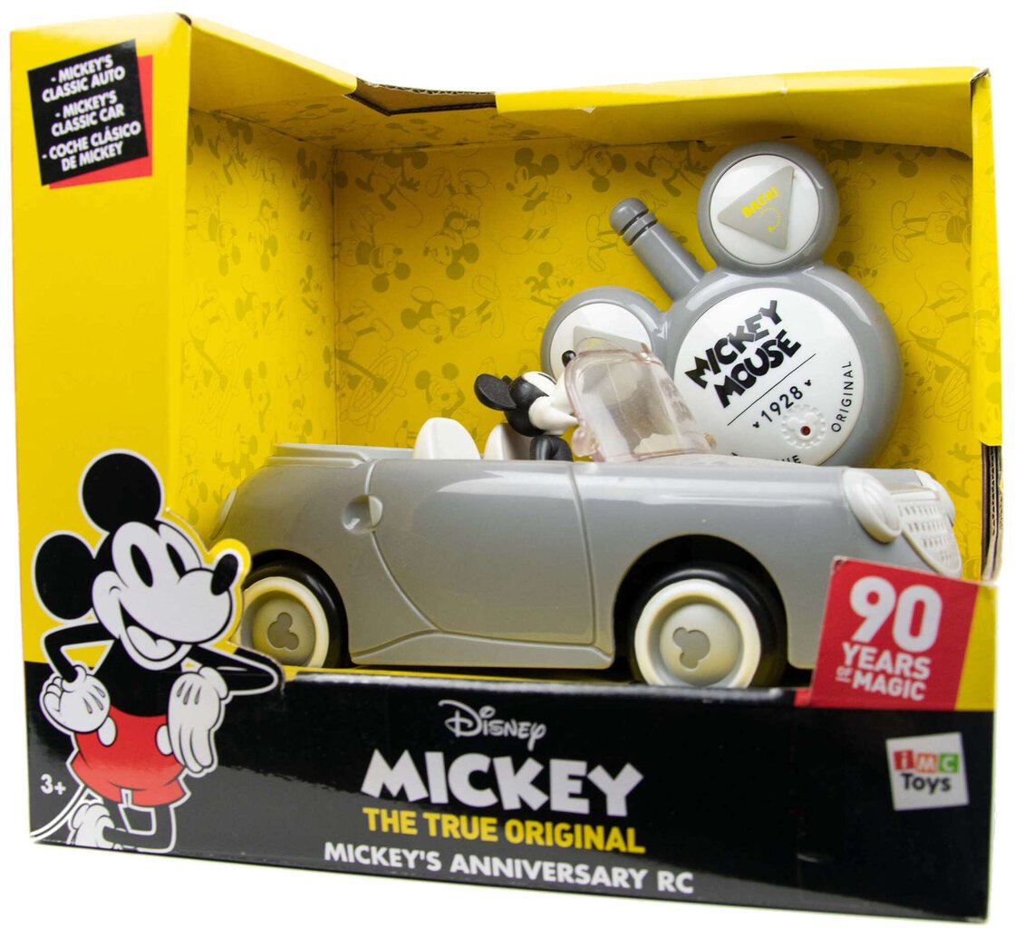 Kaugjuhitav sõiduk IMC Toys RC Remote Control Mickey Mouse kuju hind ja info | Poiste mänguasjad | kaup24.ee