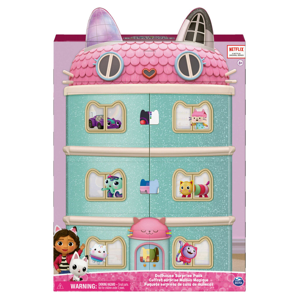 Komplekt Gabby's Cat Dollhouse ja figuurid hind ja info | Tüdrukute mänguasjad | kaup24.ee