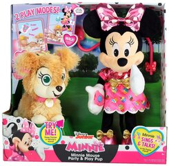 Interaktiivne suur Disney maskott Minnie Hiir ja koe hind ja info | Tüdrukute mänguasjad | kaup24.ee