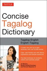 Tuttle Concise Tagalog Dictionary: Tagalog-English English-Tagalog hind ja info | Võõrkeele õppematerjalid | kaup24.ee