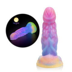 Dildo Luminous Monster Dark Red Brand hind ja info | Dildod | kaup24.ee