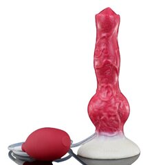 Dildo Ejacuation Monster Dark Red Brand hind ja info | Dildod | kaup24.ee