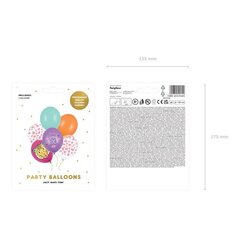 PartyDeco Воздушные шары You Rock, 30 см, 6 шт. цена и информация | Шарики | kaup24.ee