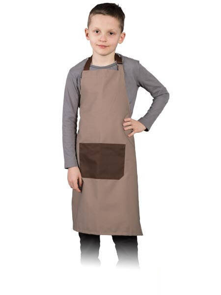 Laste tööpõll, pruun hind ja info | Köögirätikud, pajakindad, põlled | kaup24.ee