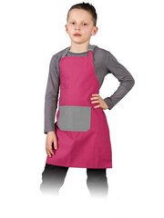 Laste tööpõll, roosa ja hall цена и информация | Кухонные полотенца, рукавицы, фартуки | kaup24.ee