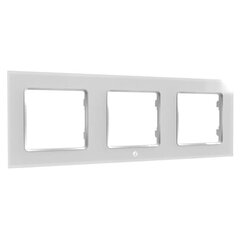 Настенная рамка для выключателя Shelly Wall Frame 3 цена и информация | Выключатели, розетки | kaup24.ee
