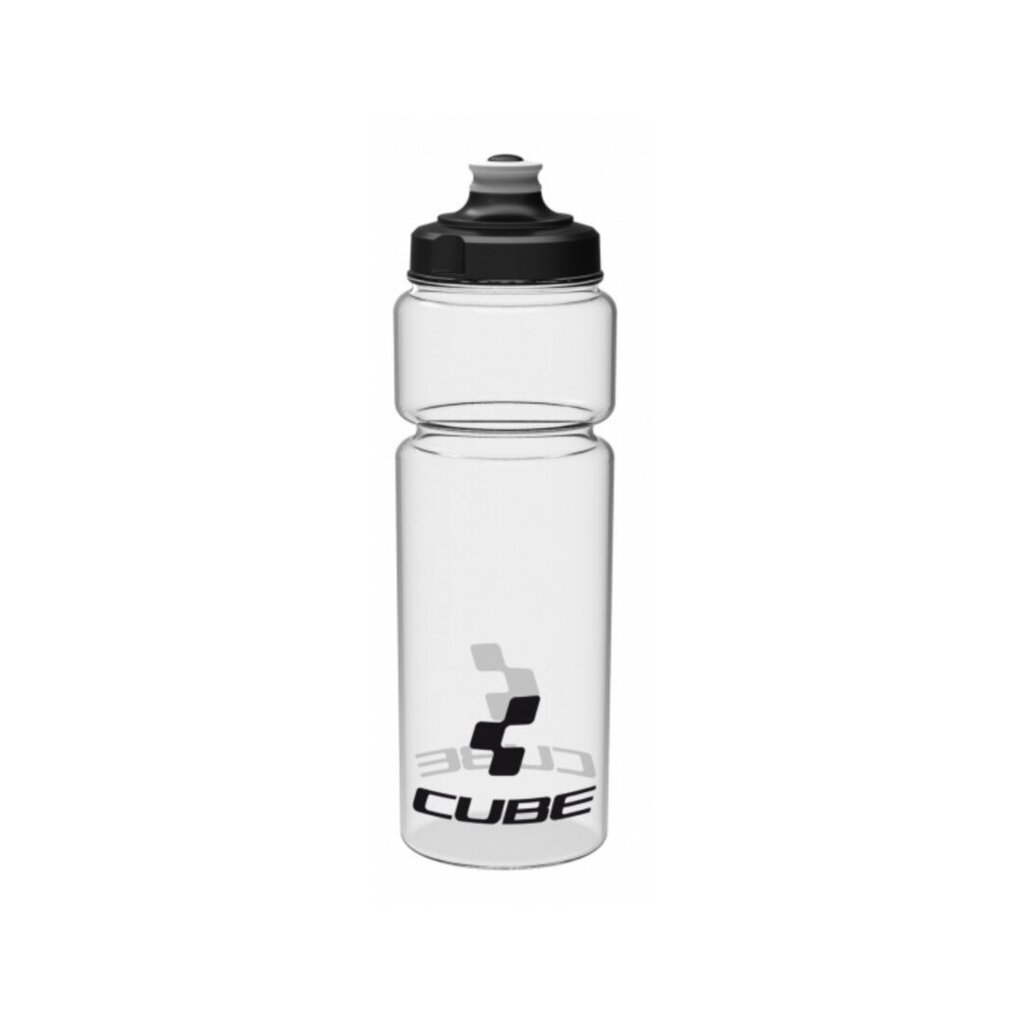 Pudel ja hoidja Cube Icon, 750ml, valge hind ja info | Jalgratta joogipudelid, pudelihoidjad | kaup24.ee