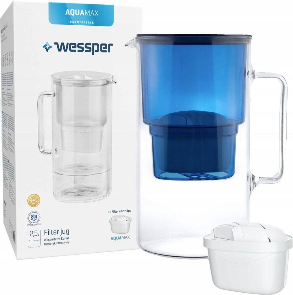 Wessper AquaClassic D2, 1 tk цена и информация | Filterkannud ja filtrid | kaup24.ee