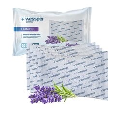 Wessper Humifill Lavender 250г - вставка-поглотитель влаги 4 шт. цена и информация | Осушители воздуха, влагопоглотители | kaup24.ee