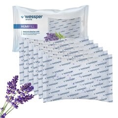 Wessper Humifill Lavender 250г - вставка-поглотитель влаги 6 шт. цена и информация | Осушители воздуха, влагопоглотители | kaup24.ee