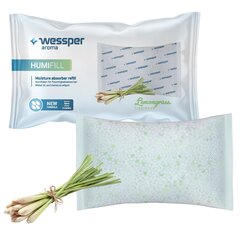 Wessper Humifill Lemongrass r 250г - вставка-поглотитель влаги 1 шт. цена и информация | Осушители воздуха, влагопоглотители | kaup24.ee