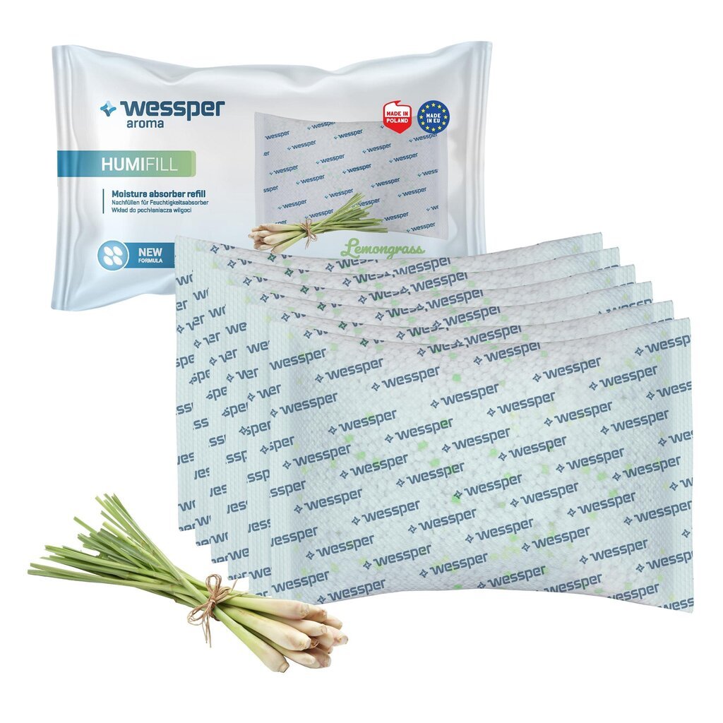 Wessper Humifill Lemongrass, 6 tk цена и информация | Õhukuivatid | kaup24.ee