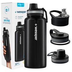 Joogipudel Wessper ActiveMax Steeline, 1000ml цена и информация | Фляги для воды | kaup24.ee