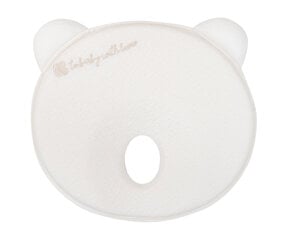 Beebipadi Kikkaboo Bear Airknit, valge, 0-6 kuud. hind ja info | Beebipadjad ja -tekid | kaup24.ee