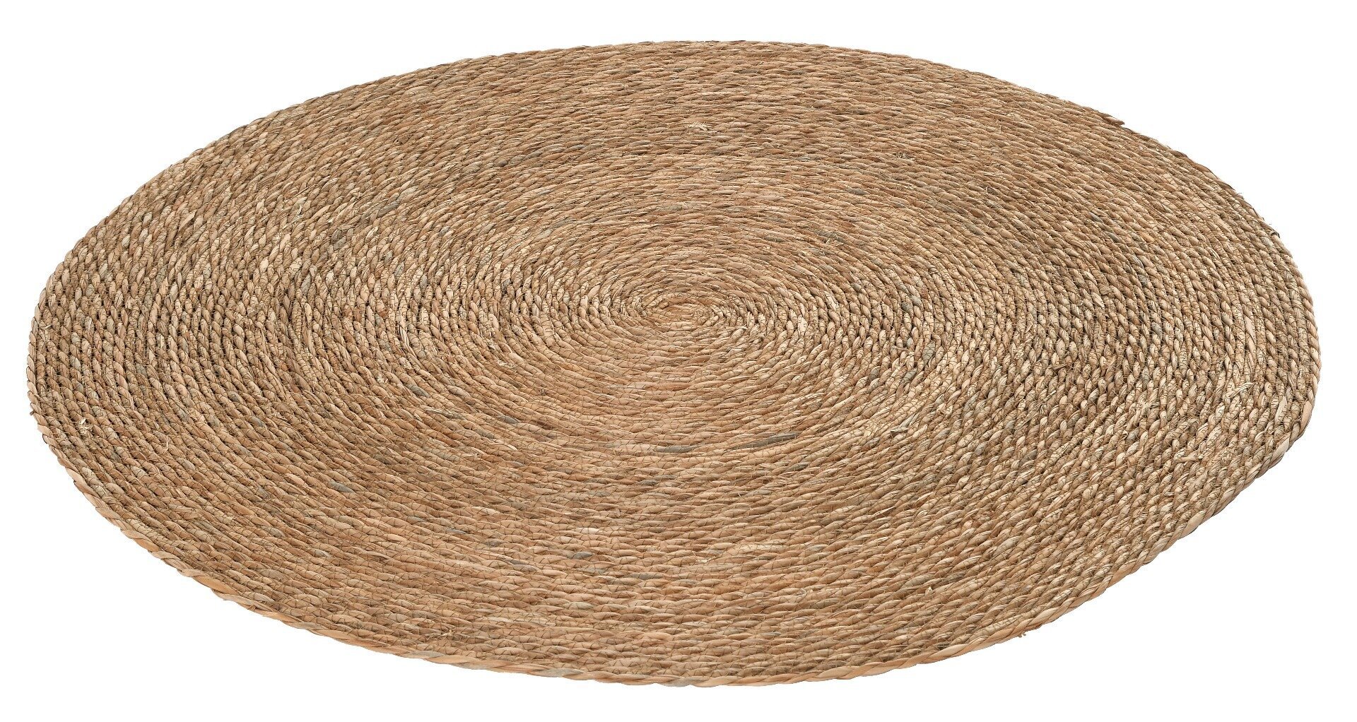 RATTAN WOVEN MAT, DIAMETER 100CM hind ja info | Vaibad | kaup24.ee