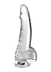 Peenise imitatsioon King Cock Clear, 19 cm hind ja info | Dildod | kaup24.ee