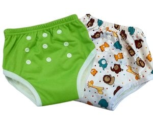 Непромокаемые штанишки для приучения к горшку 2 шт Baby Planet, 2-4 года, 86-92-98-104 см, 11-16 кг цена и информация | Пеленки | kaup24.ee
