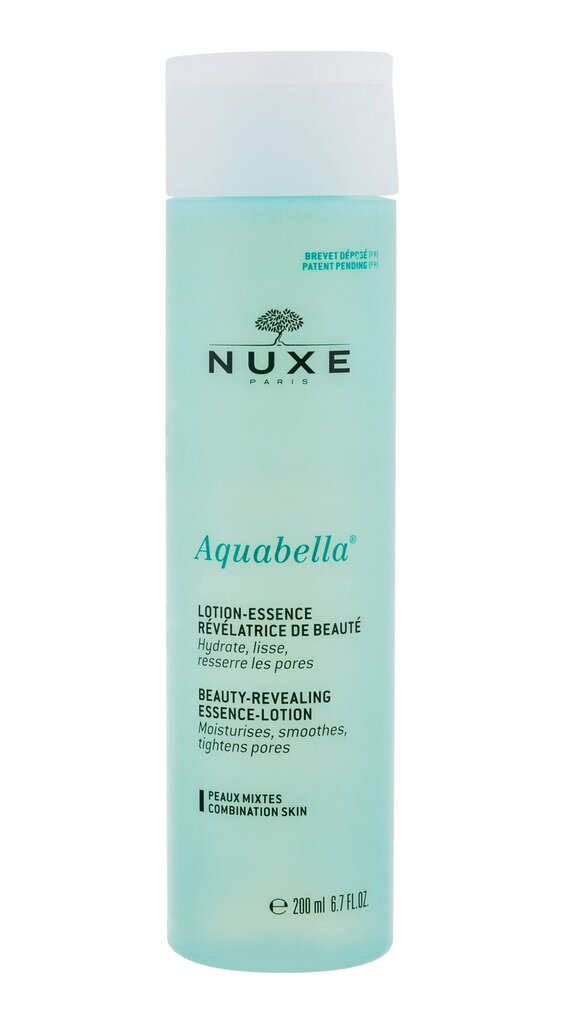 Näokreem kombineeritud nahatüübile NUXE Aquabella Beauty Revealing Essence Lotion 200 ml цена и информация | Näopuhastusvahendid | kaup24.ee