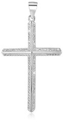 Серебряный кулон Beneto Крест AGH94 цена и информация | Украшения на шею | kaup24.ee