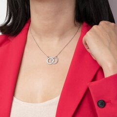 Lotus Style Стильное стальное колье с цирконами Woman Basic LS1913-1/1 цена и информация | Украшения на шею | kaup24.ee