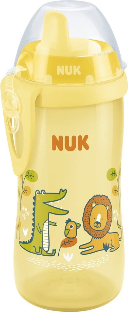 Joogipudel Nuk Kiddy Cup, 12 kuud, 300 ml hind ja info | Lutipudelid ja aksessuaarid | kaup24.ee