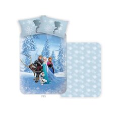 Laste voodipesukomplekt 150x210 Frozen, 2-osaline цена и информация | Детское постельное бельё | kaup24.ee