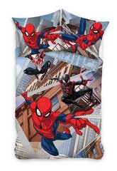 Детский комплект постельного белья Spiderman 140x200+60x70cm, 2 части цена и информация | Детское постельное бельё | kaup24.ee